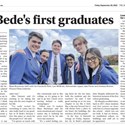 St Bede's Chisholm first graduates receive rockstar reception Image