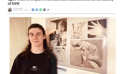 Article - Egan White to be part of ARTEXPRESS exhibition at the Art Gallery of NSW Image