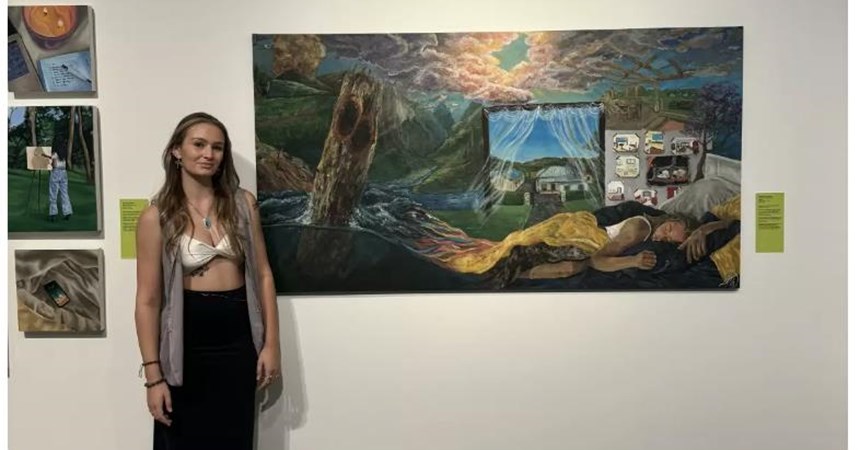 Maitland students' work shines on gallery walls Image